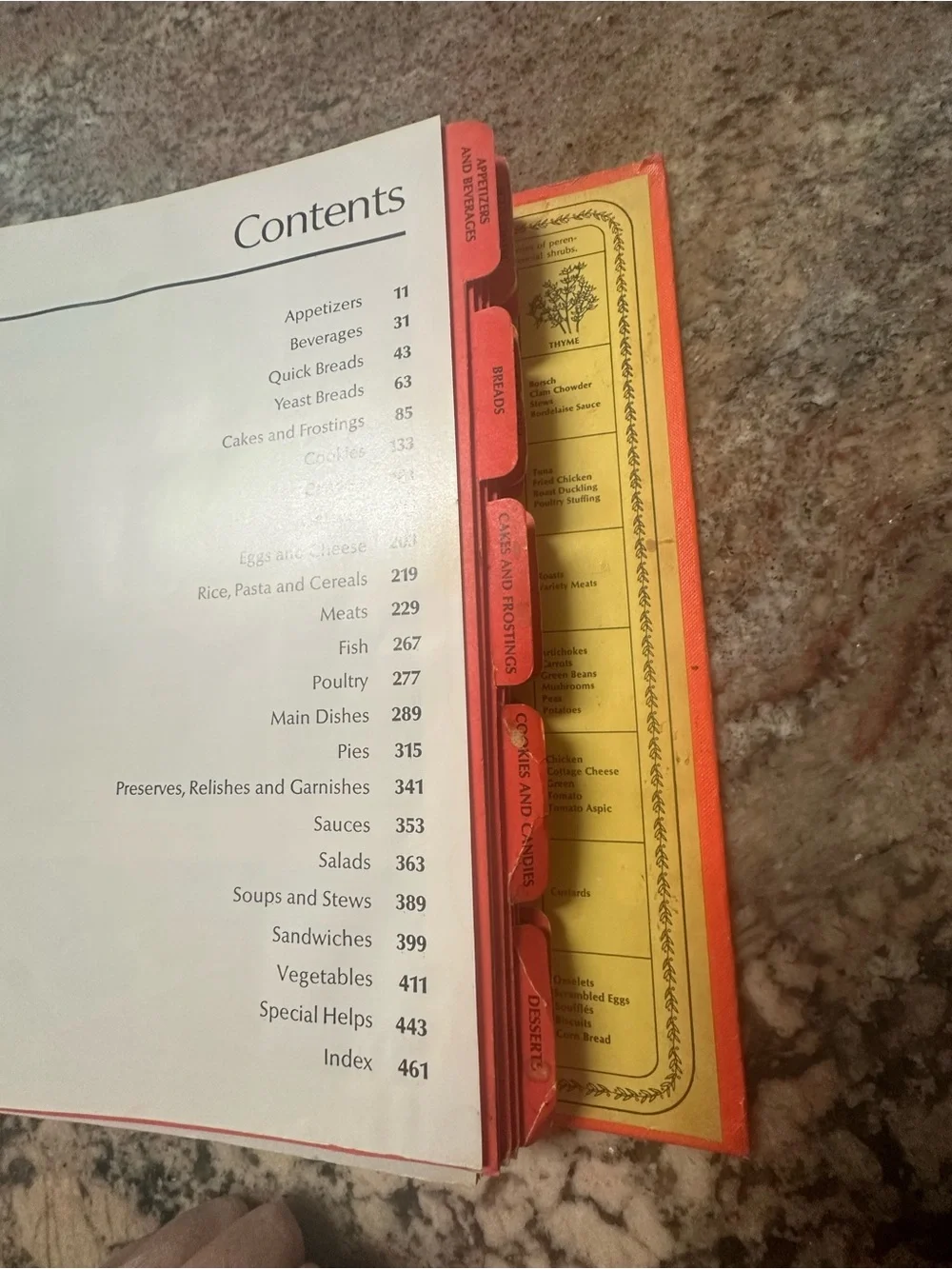 Vtg Betty Crocker Red Pie Edition Cookbook